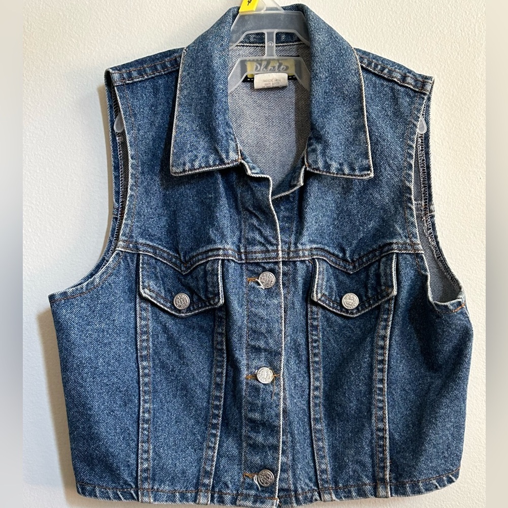 Photo Products Women’s Jeans Vest (Medium)